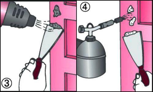 Rimuovere vernice da porte in ferro